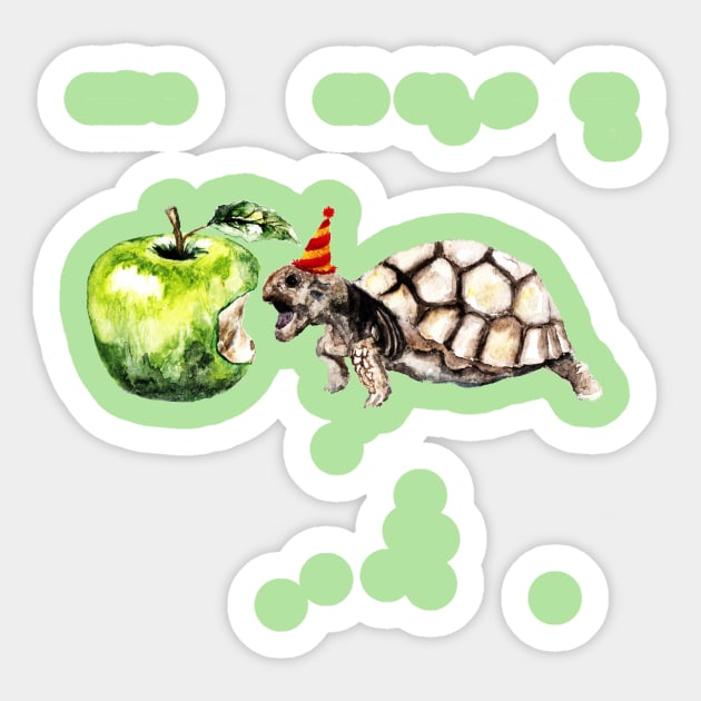 Turtle Sticker by annashell